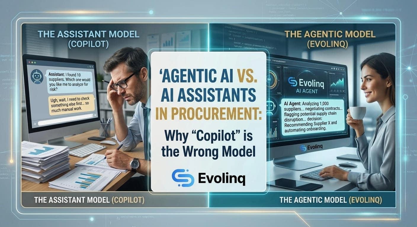 Agentic AI vs. AI Assistants in Procurement: Why 'Copilot' Is the Wrong Model