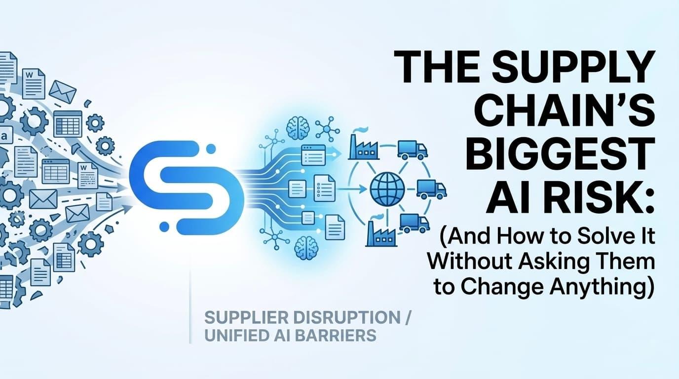 AI supplier management for direct materials